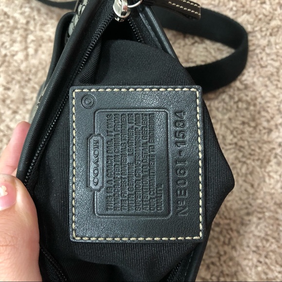 Coach canvas crossbody bag - Picture 6 of 6